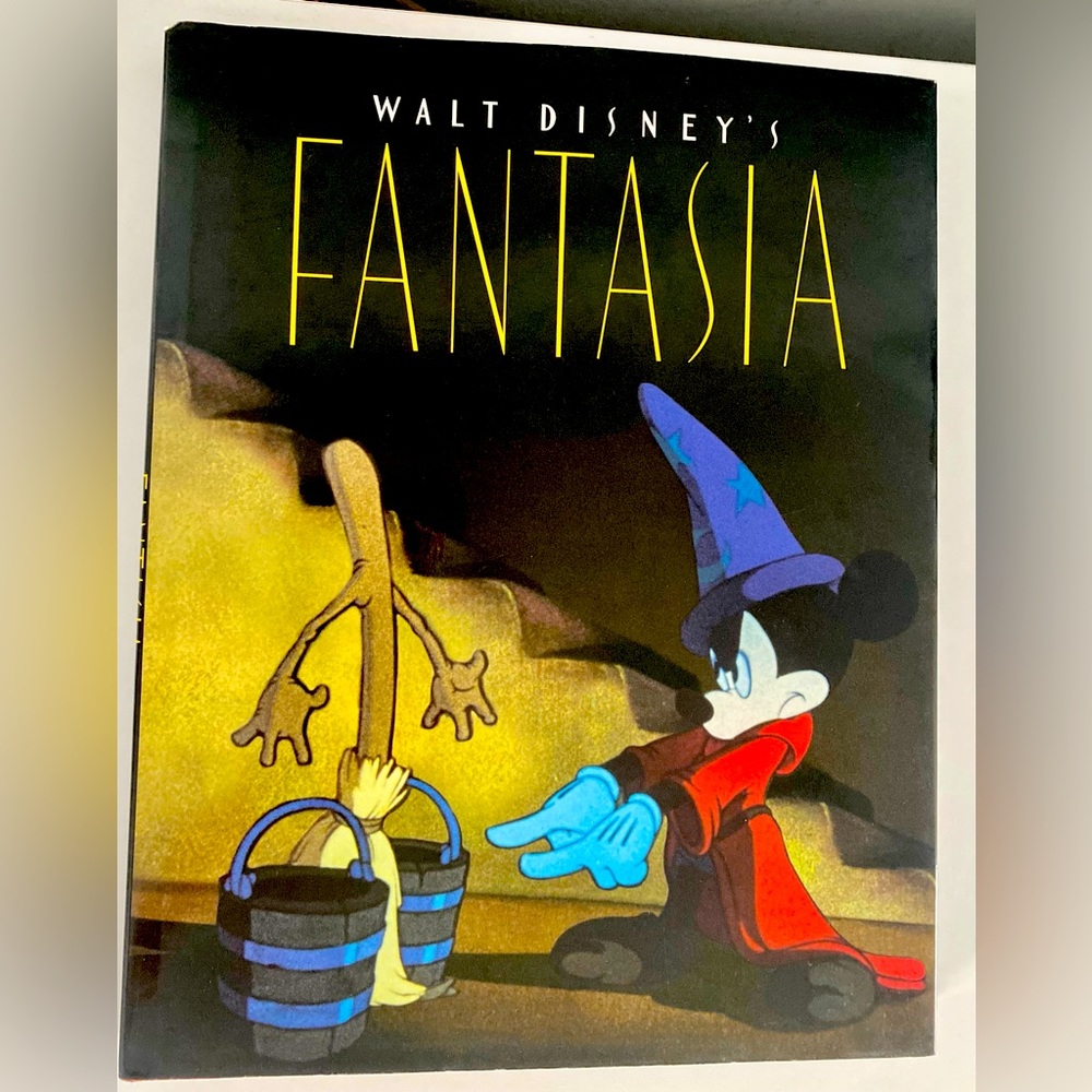Walt Disney Fantasia hardcover book